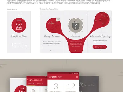 FinTech: Digital Signatures in mobile and iPad app android app bank belgrade contract esignature esignatures fintech google material illustration ios nenad ivanovic red serbia ui ux