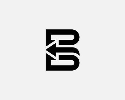 Letter B logo with arrow. (For Sale) arrow b brand identity clean delivery design elegant fast geometic icon letter logo logodesign logotype minimal minimalistic modern simple symbol vector