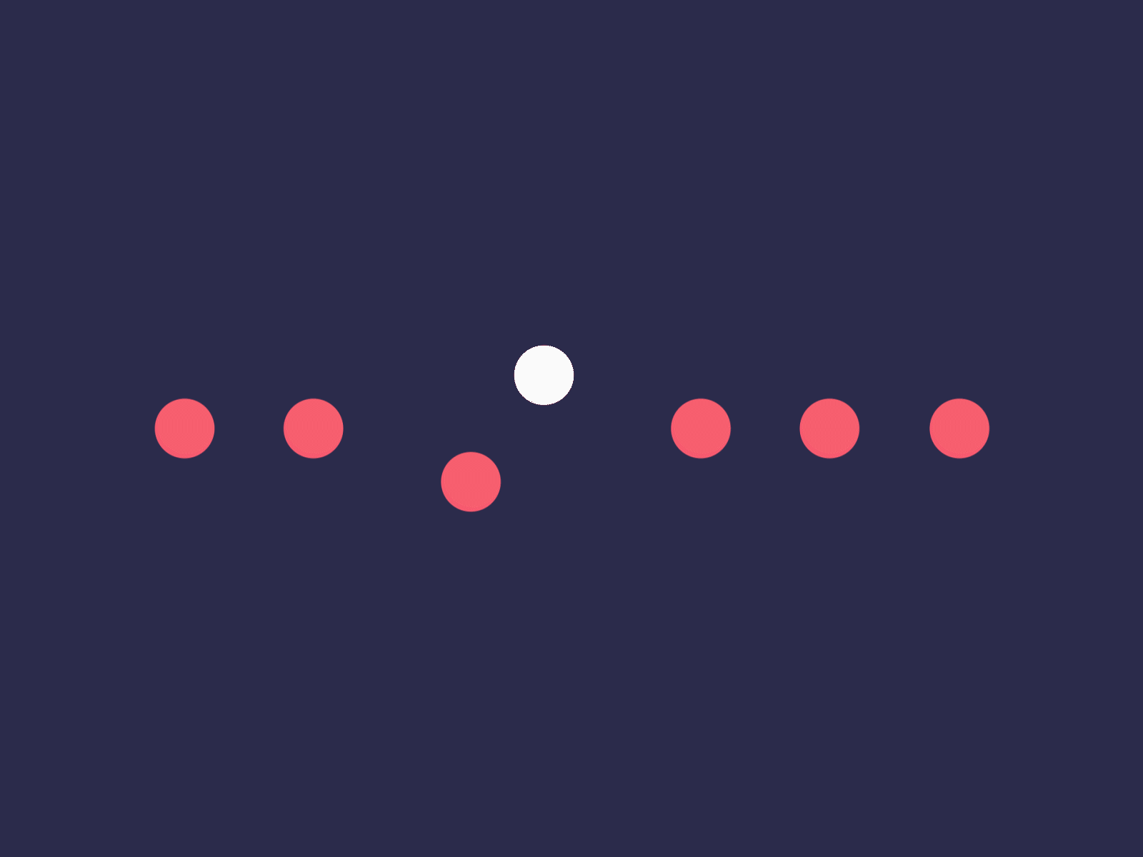 CHAIN - Oh my dots! animated ui animation circle dot dots loader loading loop loop animation lottie microinteraction minimal ui