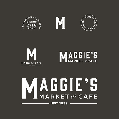 Logo Suite for Market and Cafe