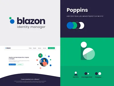 Blazon Branding b letter b logotype design logotypedesign poppins ui