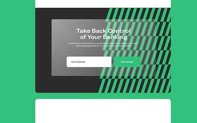 Mulah app wait-list website (sample 1) agency banking agencybanking bankingapp product design productdesign uiux