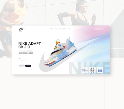 Nike | Redesign online store adobe photoshop adobe xd design minimal nike nike redesign nike shoes redesign sneakers trend uxui