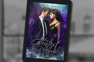 His Greatest Play by Hannah Cowan book book cover cover design ebook ebook cover graphic design photosop professional professional book cover design