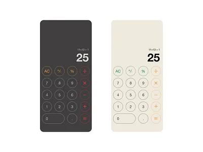 Deiter Rams Inspired Calculator 100 dailui 004 daily ui dailyui