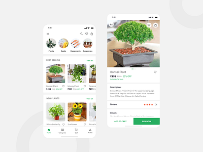 Nursery Business Application app app inspiration daily ui dailyui design design app nursery app nursery ui plant plant app plant ui planting plants ui design uidesign