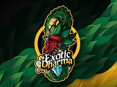 Logo / Illustration Exotic Dharma alternative design illustration illustration art illustrator logo vector vector illustration