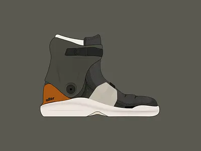Ollér Skate concept boot design illustration product rollerblade rollerblading skate skating