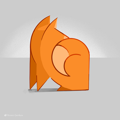 foxyometry fox geometric logodesign