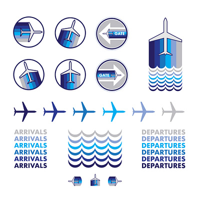 Travel Icons & Graphics branding design graphic design icons illustrator vector vector art