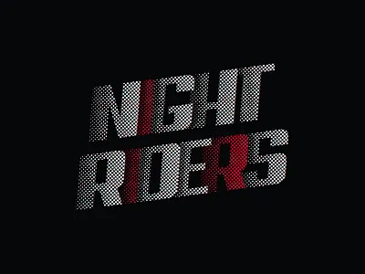 Night Riders Poster artist cars design designer illustration needforspeed nfs night photoshop race riders typography
