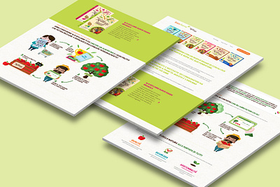 Kellogg design food graphics illustration illustrations ui user interface design ux website website design