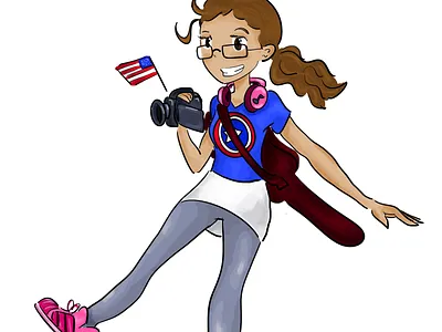 female cartoon