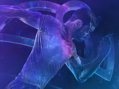 Galaxy Nutri • Branding brand brand design brand identity branding design energy exercise galaxy galaxy logo gym icon logo logo design logodesign logotype nutri nutrition planets power training