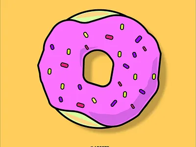 Doughnut doughnut illustration vector
