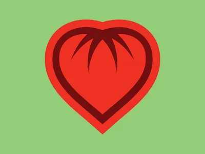 Day 398 adobe illustrator adobe illustrator cc brand design brand identity brand identity design brand identity designer branding farmer farmers market fruit fruit logo graphic design heart logo logo concept logo design logo designer logos love tomato