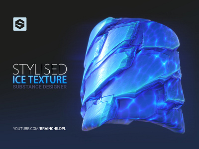 (Substance Designer) Stylised / Cartoon ICE texture | Tileable 3d artist cartoon ice game asset game design game engine ready game ready game texture game texture creation ice ice texture madewithsubstance procedural seamless texture stylised game art stylised ice substance designer texture texturing tileable texture tutorial