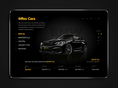 Rental company iPad HOME black black and yellow brand design dark dark app dark mode dark theme dark ui minimalism minimalistic ui ui ux ui design uidesign uiux ux ux ui ux design uxdesign uxui