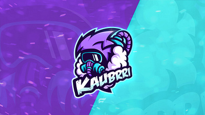 Logo for YouTube channel "Kaubrri" branding design designer esports esports logo esports mascot esportslogo illustration logo logo design logodesign logotype mascot mascot logo mascotlogo vector youtube youtube channel youtube logo