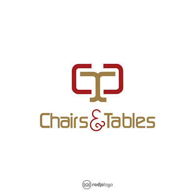 Chairs & Tables app art branding design flat graphic design icon illustration logo vector