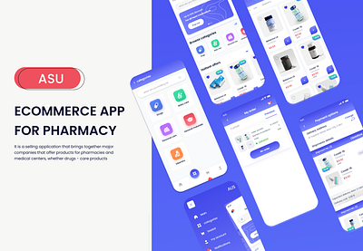 ECOMMERCE APP FOR PHARMACY app dailyui design ecommerce medical shopping app ui uidesign uiux