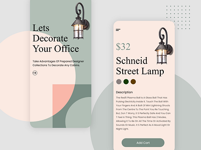 Lamp App clean ui lamp app letest light light app lighthouse lighting ui uidesign