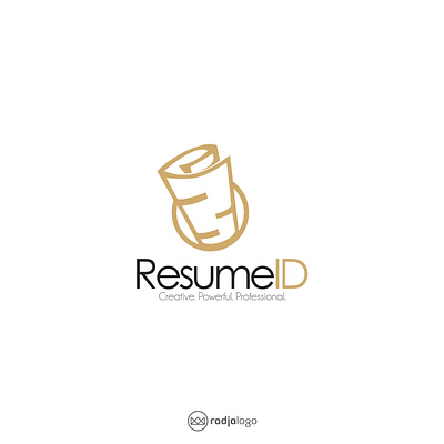 resumeID animation branding design flat graphic design icon illustration logo minimal vector