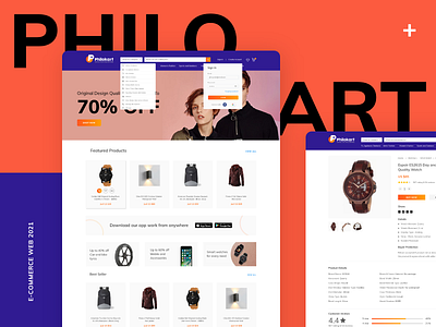 Philokart Uniquely Catering To All The Fashion Needs design designer ecommerce design ecommerce website ecommerce website design portfolio ui uiuxdesign ux web development website website builder website concept website design website designer