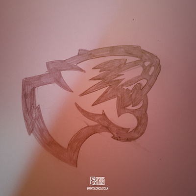 Wildcats Logo Design - Drawing Phase illustration logo logo design mascot design mascot logo sports branding sports logo