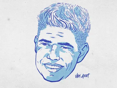 Wout van Aert cycling cyclocross illustration woutvanaert wva
