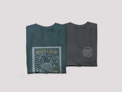 T Shirt Designs - Motueka & Galena adobe apparel apparel graphics apparel logo artwork beer branding design designs drawing graphic design handlettering hospitality identity illustration line drawing logo monoline vector vector illustration
