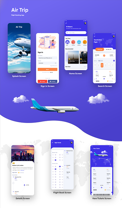 Flight booking app app branding design flight flight app flight booking flight search flights ui