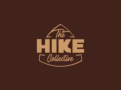 The Hike Collective branding camping eco ecotourism glamping hike hiking logo logotype tourism trekking