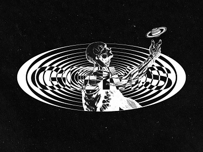 Cosmic Eclipse apparel branding clothing collage design identity illustration logo psychedelic streetwear