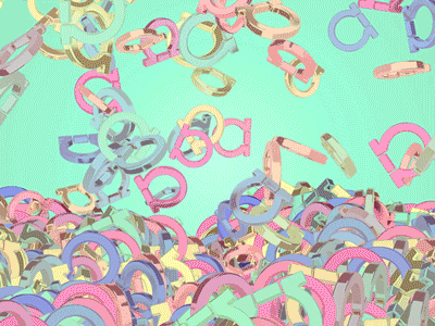 Style proposal for secret project after effects animation c4d cascade cinema4d compositing experiment motion design motiongraphics particular proposal research