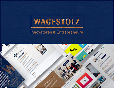 Wagestolz branding classy classy logo digital innovate platform userinterface web