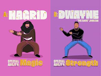 Choose Your Fighter: Hug Edition dwayne johnson hagrid hug the rock