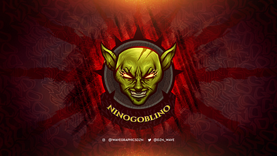 Goblin Mascot - NinoGoblino aggressive cool design goblin illustration mascot character mascot logo rpg runescape