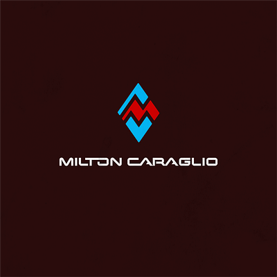 Logo for Milton Caraglio atlas branding logo logo design soccer sports