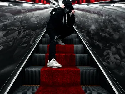 Urban Wear advert composite advertising apparel