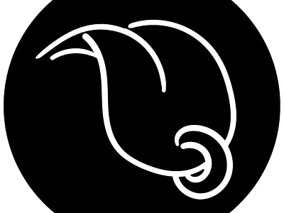 Monochrome logo design branding logo