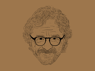 Marc Maron design illustration marc maron podcast podcasting podcasts portait wtf