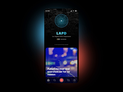 Police Rating App app app design black lives matter defund design gps police police brutality principle principle app rating ui ux