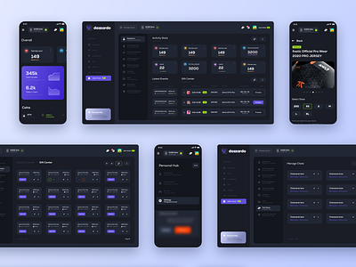 Cryptocurrency dashboard banking bitcoin crypto dashboard esports figma gaming product page ragebite trade trademark ui uidesign ux wallet