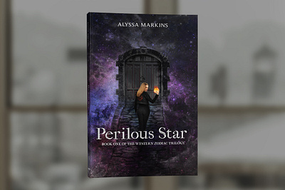 Perilous Star by Alyssa Markins book book cover book cover design book covers cover design graphic design photosop professional professional book cover design