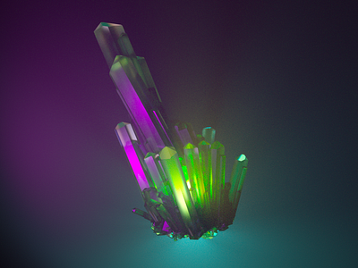 Kryptonite Caustics 3d 3d art arnold arnoldrender autodesk autodeskmaya caustics crystal fog green kryptonite maya octane octanerender purple red superman volumetrics