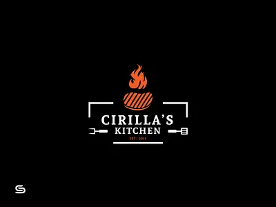 Cirilla's Kitchen logo brand identity branding daily logo challenge design flat graphic design graphic designer illustration illustrator logo logo challenge logo design logo designer logo inspiration logos logotype minimal restaurant logo typography vector