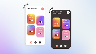 Team Collaboration Tool audio design design app productivity prototype team ui uidesign ux uxdesign