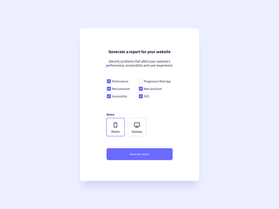 Generate Report UI Design card card design card ui ildiesign settings settings card ui ui design ui design daily ui pattern ui practice ux ux design