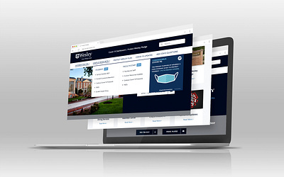 Wesley College Covid-19 Protect Launch covid 19 design freelance design mockup webdesign website wordpress wordpress design